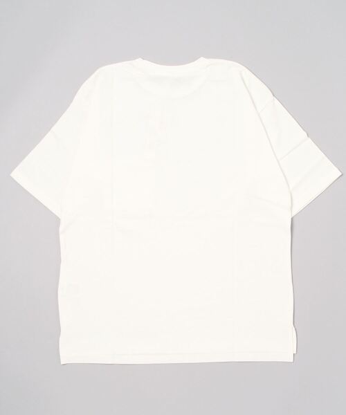 SITRY（シトリー）の「Loose silhouette basic T-shirt/ルーズシルエット ベーシック Ｔシャツ（Tシャツ/カットソー・メンズ・ホワイト/ブラック/ベージュ/グレー/サックスブルー/グリーン・L/XL/M）」の9枚目の写真