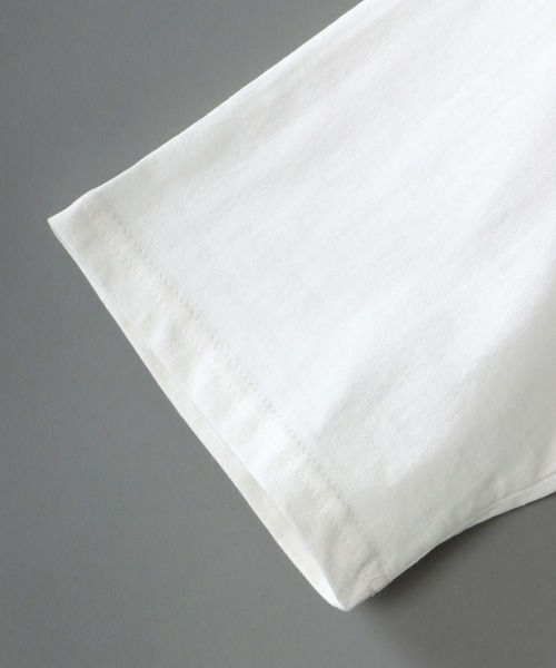 SITRY（シトリー）の「Loose silhouette basic T-shirt/ルーズシルエット ベーシック Ｔシャツ（Tシャツ/カットソー・メンズ・ホワイト/ブラック/ベージュ/グレー/サックスブルー/グリーン・L/XL/M）」の11枚目の写真