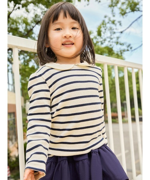 GAP（ギャップ）の「ピーターパン シャツ (幼児)（Tシャツ/カットソー・キッズ・ピンク/ブルー/ブルー系その他/ブラウン/その他/オフホワイト・2 YRS/12-18M/3 YRS/5 YRS/4 YRS/18-24M）」の9枚目の写真