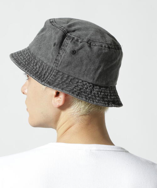 AVIREX（アヴィレックス）の「ピグメント バケット ハット / PIGMENT BUCKET HAT / アヴィレックス / AVIREX（ハット・メンズ・カーキ/ブラック・F）」の11枚目の写真