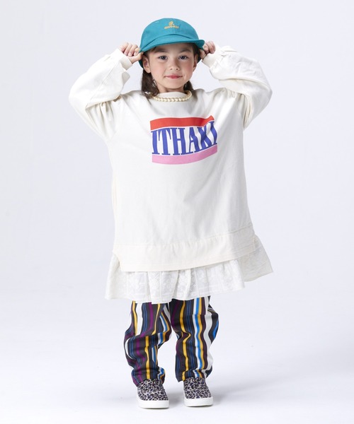 Life Support Products(ライフサポートプロダクツ)の「裾レースミニワンピース(80~150cm)(ワンピース・キッズ・オフホワイト/グリーン/チャコール・90/100/110/120/80/130/95/140/150)」の5枚目の写真