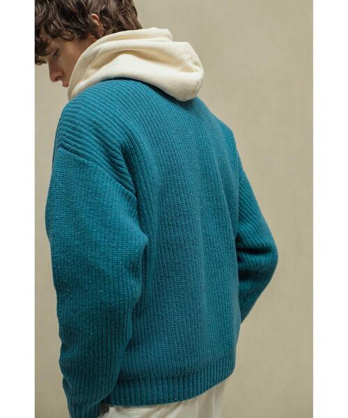 MONKEY TIME（モンキータイム）の「＜monkey time＞ TRY/FLC HALF ZIP HOODIE/パーカー（パーカー・メンズ・ブラック/ナチュラル・S/M/L/XL）」の19枚目の写真