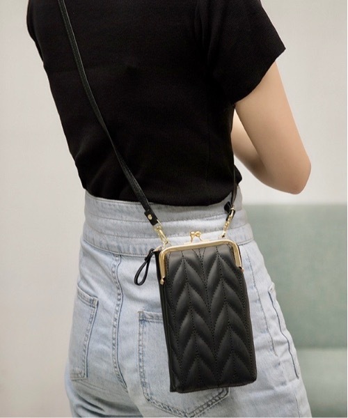 Burner(バーナー)の「【OKUOKU 0909】がま口 ショルダーバッグ / oku-bag-498-17(ショルダーバッグ・レディース・その他1/その他4/その他5・FREE)」の2枚目の写真