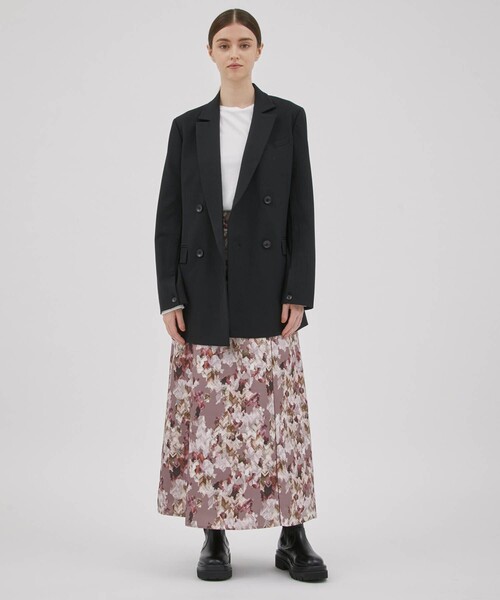 CITY TOKYO（シティトウキョウ）の「【手洗い可能】カモフラセミフレアスカート【A＋TOKYO / エープラストウキョウ】（スカート・レディース・グリーン/ピンク・2/1）」の15枚目の写真