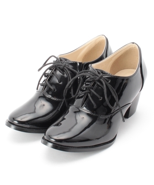 grove（グローブ）の「レースアップシューズ（その他シューズ・レディース・ホワイト/ブラック・30/35/40）」の2枚目の写真