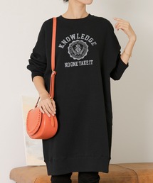 URBAN RESEARCH Sonny Label | 『WEB/一部店舗限定』カレッジロゴスウェットBIGワンピース(ワンピース)