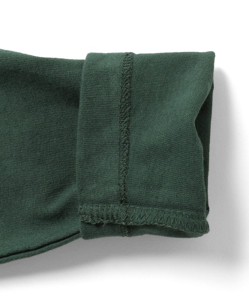 GLAZOS（グラソス）の「裾レイヤードクルーネック長袖Ｔシャツ（Tシャツ/カットソー・キッズ・ブルー/チャコールグレー/グリーン/グレー・170cm/150cm/160cm/140cm）」の11枚目の写真