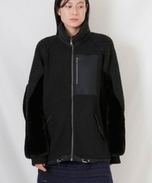 EZUMi | EZUMi（エズミ）ボアニットブルゾン(ブルゾン)