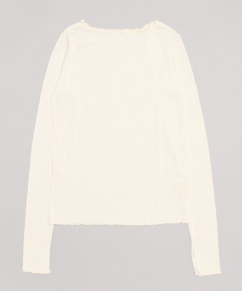 Per sist ence（パーシエンス）の「Per sist ence/パーシエンス　メロータック配色ストライププルオーバー（Tシャツ/カットソー・レディース・ブラック/ベージュ/ブルー/ブラウン/ホワイト・FREE）」の2枚目の写真