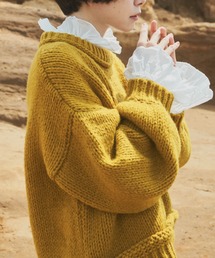 Libra Cue | 【着用動画あり】ボリュームスリーブオーバールーズニット(ニット/セーター)