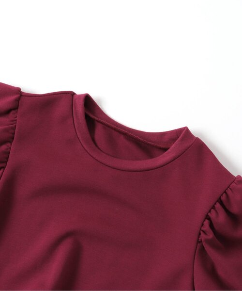 apres les cours（アプレレクール）の「【フォーマル対応】付け襟＆フレアワンピース_アプレレクールマシェリ（ワンピース・キッズ・ブラック/ブルー/ワインレッド・90/100/110/120/80/130/140）」の19枚目の写真