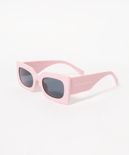 ROOPTOKYO（ループトウキョウ）の「GRUNGEGLASSES/グランジグラス TRUMP サングラス Y2K スクエア（サングラス・メンズ・ピンク・FREE）」の12枚目の写真