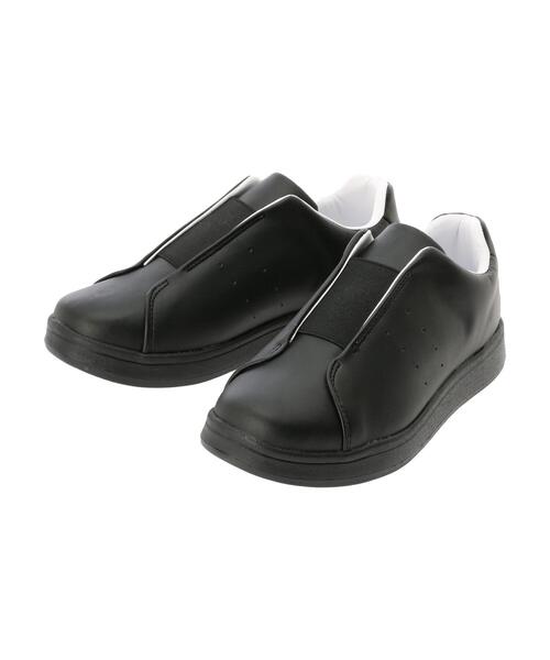 AMERICAN HOLIC（アメリカンホリック）の「スリッポンスニーカー（スニーカー・レディース・ブラック/ホワイト・M/S/L）」の18枚目の写真