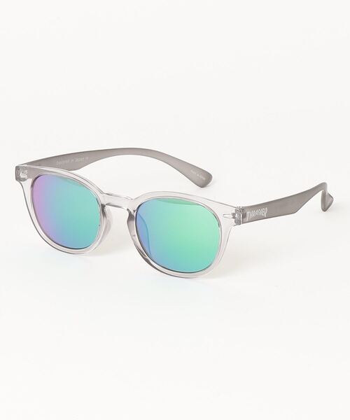 THRASHER（スラッシャー）の「THRASHER/スラッシャー キッズ サングラス NOBLE K022（サングラス・キッズ・ブラック×パープル/ブラック×ブルー/ブラック×グリーン/グレー系その他・FREE）」の4枚目の写真