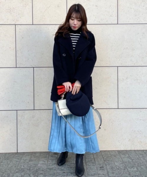 allureville（アルアバイル）の「ショートビーバーピーコート