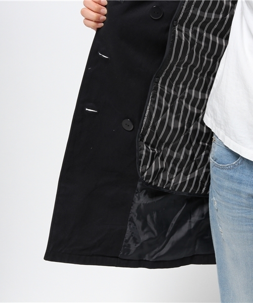 OUTLET（アウトレット）の「【Discoat Petit】ライナー付トレンチコート（トレンチコート・レディース・ベージュ/ネイビー・LARGE/MEDIUM/SMALL）」の8枚目の写真