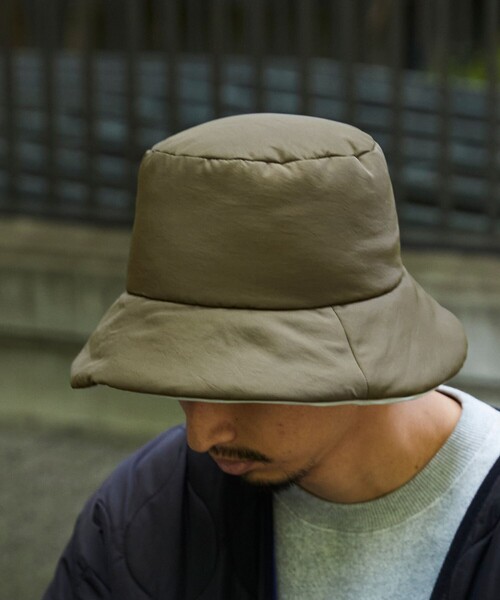 FREAK'S STORE（フリークスストア）の「FREAK'S STORE/フリークスストア アウトドアパッカブルハット（ハット・レディース・ブラック/オリーブ/オレンジ・ONE SIZE）」の5枚目の写真