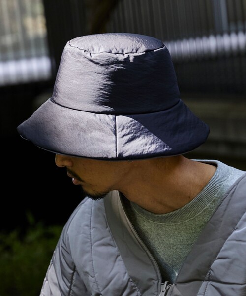 FREAK'S STORE（フリークスストア）の「FREAK'S STORE/フリークスストア アウトドアパッカブルハット（ハット・レディース・ブラック/オリーブ/オレンジ・ONE SIZE）」の2枚目の写真