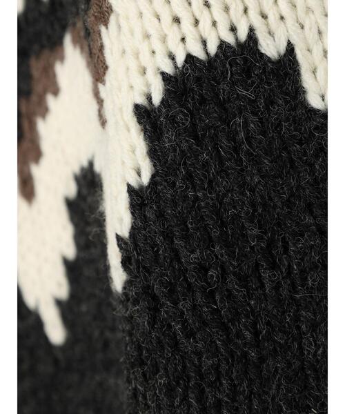 AMERICAN HOLIC（アメリカンホリック）の「ノルディック柄ニットカーディガン（カーディガン/ボレロ・レディース・アイボリー/グレー系その他2・FREE）」の20枚目の写真