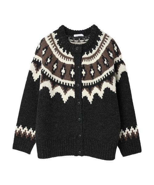 AMERICAN HOLIC（アメリカンホリック）の「ノルディック柄ニットカーディガン（カーディガン/ボレロ・レディース・アイボリー/グレー系その他2・FREE）」の16枚目の写真