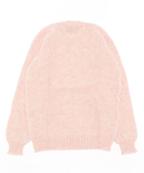 Laurence J Smith（ローレンスジェイスミス）の「LAURENCE J SMITH | シームレスクルーネックセーター WOMEN（ニット/セーター・レディース・サックスブルー/グレー/イエロー/ピンク/ベージュ・S）」の6枚目の写真