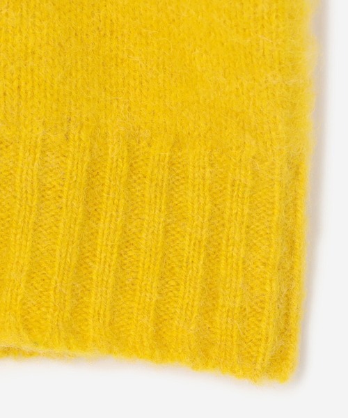 Laurence J Smith（ローレンスジェイスミス）の「LAURENCE J SMITH | シームレスクルーネックセーター WOMEN（ニット/セーター・レディース・サックスブルー/グレー/イエロー/ピンク/ベージュ・S）」の15枚目の写真