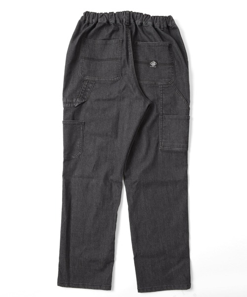 GLAZOS（グラソス）の「【ラクパン】[ワイドテーパード]デニム・ペインターパンツ（その他パンツ・キッズ・インディゴブルー/ブラック/グレイッシュブルー・140cm/150cm/160cm/170cm）」の9枚目の写真