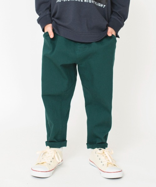 BRANSHES(ブランシェス)の「ガーデナーテーパードパンツ(チノパンツ・キッズ・グリーン/ベージュ/ピンク/ブラック/ブルーグレー/アイボリー/ネイビー/その他・160cm/140cm/150cm/90cm/130cm/110cm/100cm/120cm)」の5枚目の写真