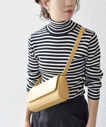 SHIPS - シップス　美品　タートルネックニットセーター　羊毛＆アルパか混　ゆったり SHIPS any:〈手洗い可能〉AQUA カシミヤ ミックス ハイネック