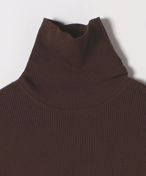 SHIPS any:〈手洗い可能〉デリケート リブ タートルネック ニット プル