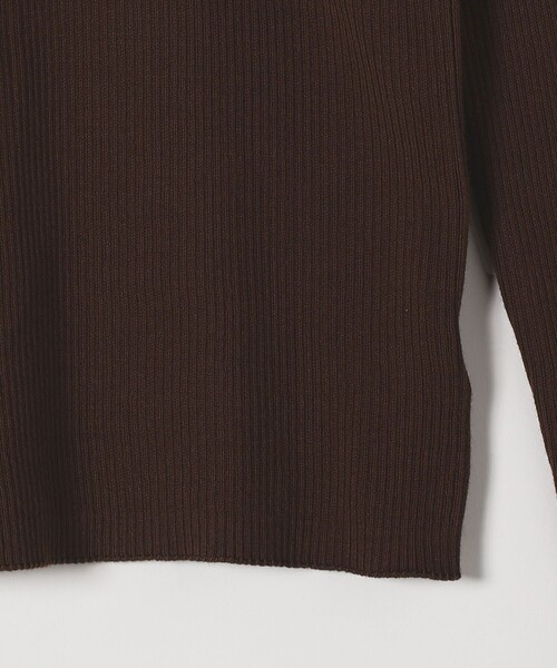 SHIPS any:〈手洗い可能〉デリケート リブ タートルネック ニット プル