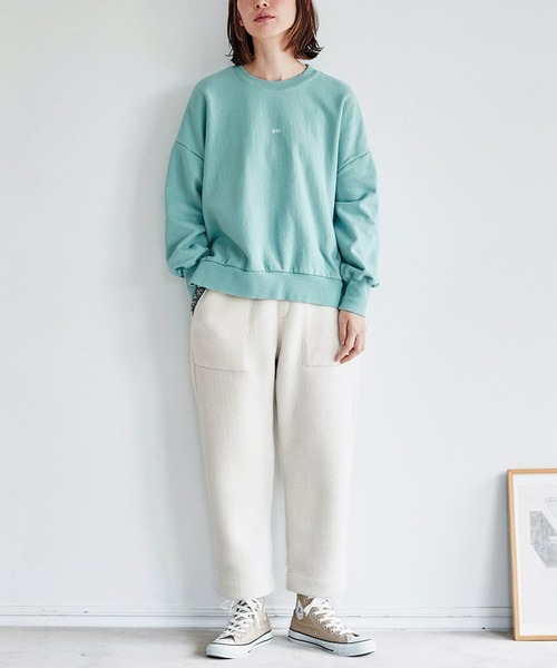 Sunny clouds（サニークラウズ）の「サニークラウズ　ＳＹＣトレーナー（スウェット・レディース・グリーン/ブラック/ホワイト・MEDIUM/LARGE/X-LARGE/XX-LARGE）」の9枚目の写真