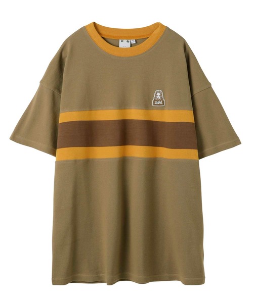 X-girl(エックスガール)の「CONTRAST STRIPE S/S TEE(Tシャツ/カットソー・レディース・ブラック/ホワイト/ブラウン・S/M)」の22枚目の写真