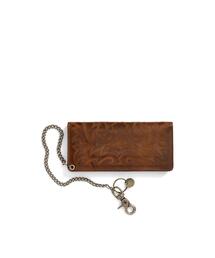 RRL（ダブル アール エル）の「ウエスタン レザー チェーン ウォレット