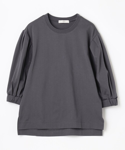 ANY（エニィ）の「【洗濯機可・UVケア】ビューティベーシックタックスリーブ Tシャツ（Tシャツ/カットソー・レディース・グレー系/アイボリー系/ベージュ系/ライトイエロー系・2/3）」の13枚目の写真