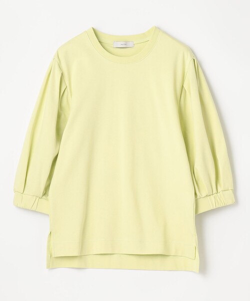 ANY（エニィ）の「【洗濯機可・UVケア】ビューティベーシックタックスリーブ Tシャツ（Tシャツ/カットソー・レディース・グレー系/アイボリー系/ベージュ系/ライトイエロー系・2/3）」の15枚目の写真