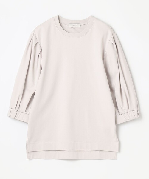 ANY（エニィ）の「【洗濯機可・UVケア】ビューティベーシックタックスリーブ Tシャツ（Tシャツ/カットソー・レディース・グレー系/アイボリー系/ベージュ系/ライトイエロー系・2/3）」の16枚目の写真