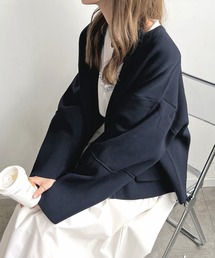 ランタンスリーブブルゾン