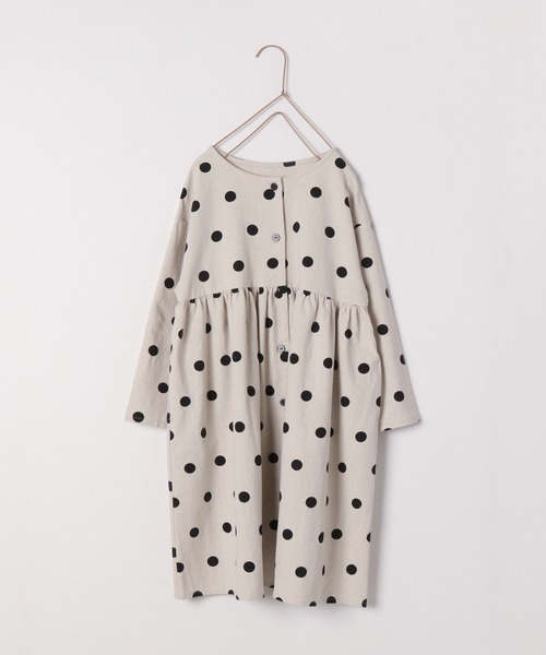 LOWRYS FARM（ローリーズファーム）の「コットン２ＷＡＹワンピース　185629（ワンピース・キッズ・ベージュ/ドット/ブラック・110cm/120cm/130cm/140cm/150cm）」の11枚目の写真