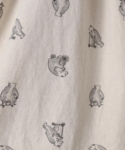 LOWRYS FARM（ローリーズファーム）の「コットン２ＷＡＹワンピース　185629（ワンピース・キッズ・ベージュ/ドット/ブラック・110cm/120cm/130cm/140cm/150cm）」の14枚目の写真