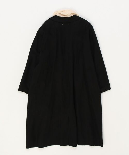 IKKUNA(イクナ)の「shawl-collar coat/ショールカラーコート(その他アウター・レディース・ブラック・1)」の3枚目の写真