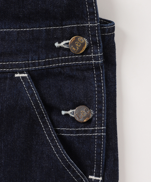 Lee（リー）の「【Lee / リー】×B.C STOCK 別注テーパードオーバーオール（サロペット/オーバーオール・レディース・ネイビー/ブルー系その他・SMALL/MEDIUM）」の22枚目の写真