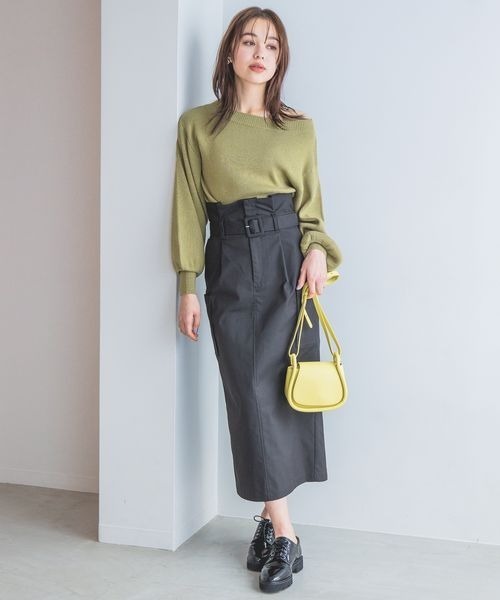 mysty woman（ミスティウーマン）の「フラップショルダーBAG（ショルダーバッグ・レディース・ライトブラウン/ライトイエロー/ブラック・FREE）」の5枚目の写真