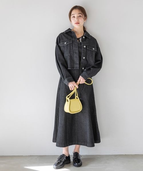 mysty woman（ミスティウーマン）の「フラップショルダーBAG（ショルダーバッグ・レディース・ライトブラウン/ライトイエロー/ブラック・FREE）」の6枚目の写真