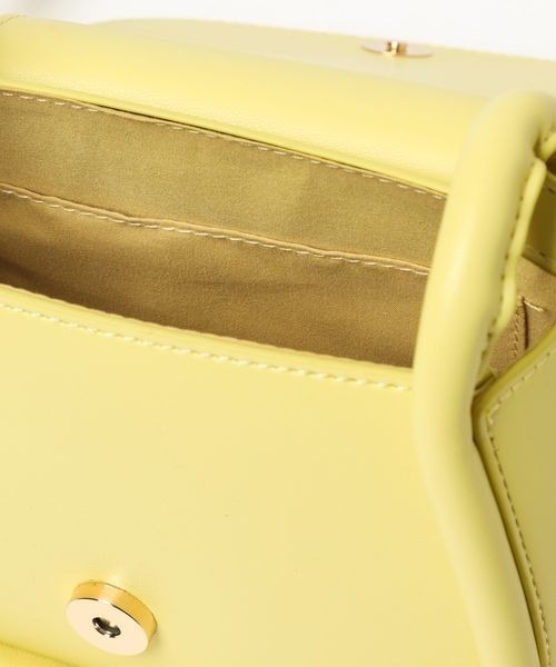 mysty woman（ミスティウーマン）の「フラップショルダーBAG（ショルダーバッグ・レディース・ライトブラウン/ライトイエロー/ブラック・FREE）」の16枚目の写真