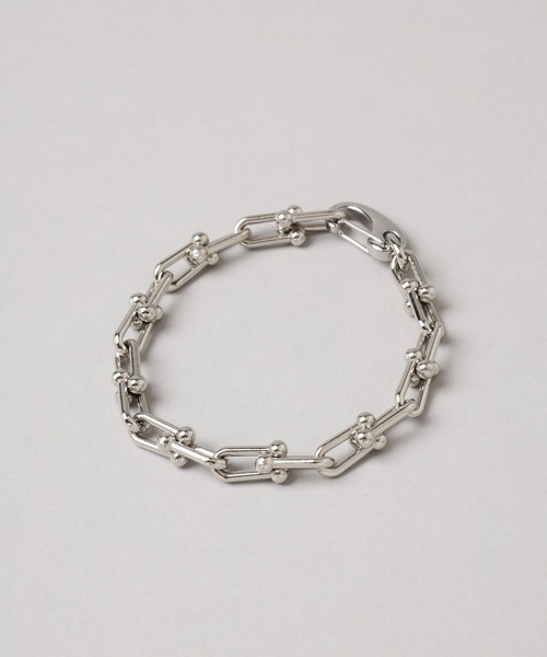 HARE(ハレ)の「【WEB限定】ステンレスリンクチェーンブレス(HARE)(ブレスレット・メンズ・シルバー・FREE)」の9枚目の写真