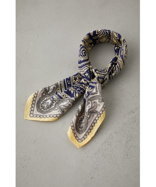 AZUL by moussy(アズールバイマウジー)の「NEO PREPPY HANDKERCHIEF/ネオプレッピーハンカチーフ(バンダナ/スカーフ・メンズ・ブルー系その他3/レッド系その他/ブラック系その他・FREE)」の12枚目の写真