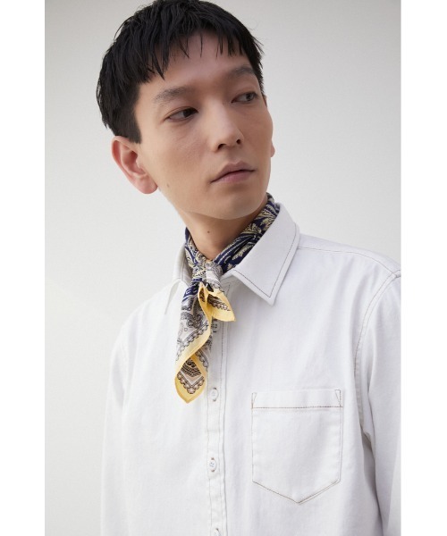AZUL by moussy(アズールバイマウジー)の「NEO PREPPY HANDKERCHIEF/ネオプレッピーハンカチーフ(バンダナ/スカーフ・メンズ・ブルー系その他3/レッド系その他/ブラック系その他・FREE)」の17枚目の写真