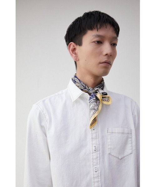 AZUL by moussy(アズールバイマウジー)の「NEO PREPPY HANDKERCHIEF/ネオプレッピーハンカチーフ(バンダナ/スカーフ・メンズ・ブルー系その他3/レッド系その他/ブラック系その他・FREE)」の18枚目の写真