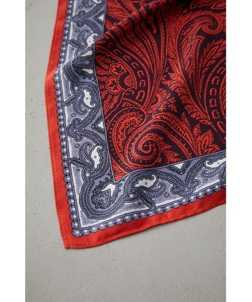 AZUL by moussy(アズールバイマウジー)の「NEO PREPPY HANDKERCHIEF/ネオプレッピーハンカチーフ(バンダナ/スカーフ・メンズ・ブルー系その他3/レッド系その他/ブラック系その他・FREE)」の21枚目の写真